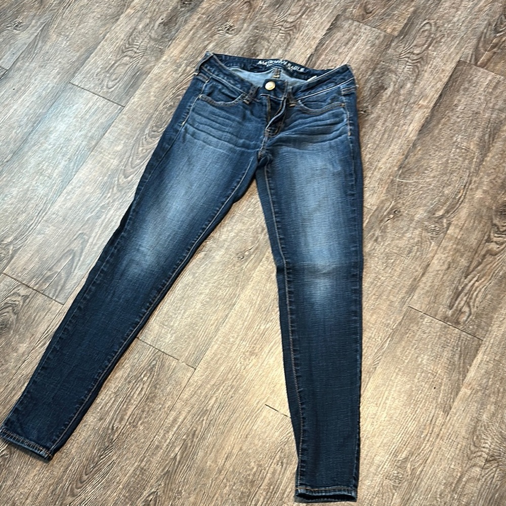 Women's American Eagle Blue Skinny Jeans
